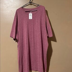 Sonoma  Casual Maroon T-Shirt Dress